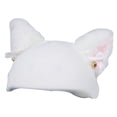 thumbnail image 2 of Bonita funda para casco de esquí para deportes de invierno, elástica y decorativa. Blanco, 2 of 8