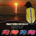 thumbnail image 3 of Chaleco salvavidas para perros VIVAGLORY, estilo deportivo, neopreno, amarillo, tamaño grande, 3 of 7