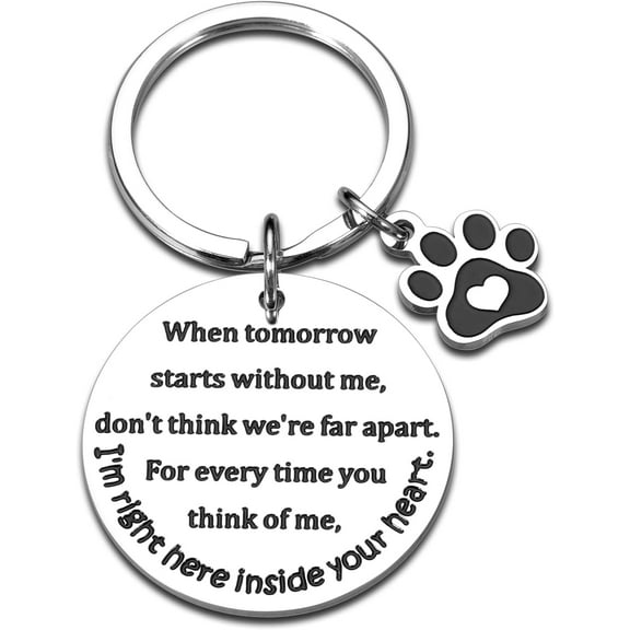 Dog Memorial Gifts for Loss of Dog Sympathy Gifts, Pet Memorial Gifts Keychian, Cat Memorial Gifts Dog Passing Away Gifts for Dog Lover Remembrance Gifts for Loss of Pet