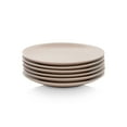 thumbnail image 3 of 10 Strawberry Street Wazee Matte Coupe Dinnerware, Salad Plate, Blush, Set of 6, 3 of 4