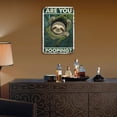 thumbnail image 5 of Funny Sloth Metal Tin Sign, Vintage Jungle Wall Decor, Retro Bathroom Wall Art Plaque, Cute Animal Restroom Sign, 8 x 12 Inch, 5 of 6