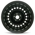 thumbnail image 2 of New OEM Replacement Wheel 16x6.5 in for 2006-2007 Volvo V70 Painted Black 16 inch Steel Rim, 2 of 5