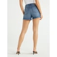 thumbnail image 3 of Sofia Jeans Women's Chi Shortie High Rise Fray Hem Shorts, 3.5" Inseam, Sizes 00-31, 3 of 6