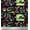 Black, variant on Soimoi Cotton Duck Fabric Scissor,Buttons & Machine Sewing Printed Fabric 1 Yard 42 Inch Wide