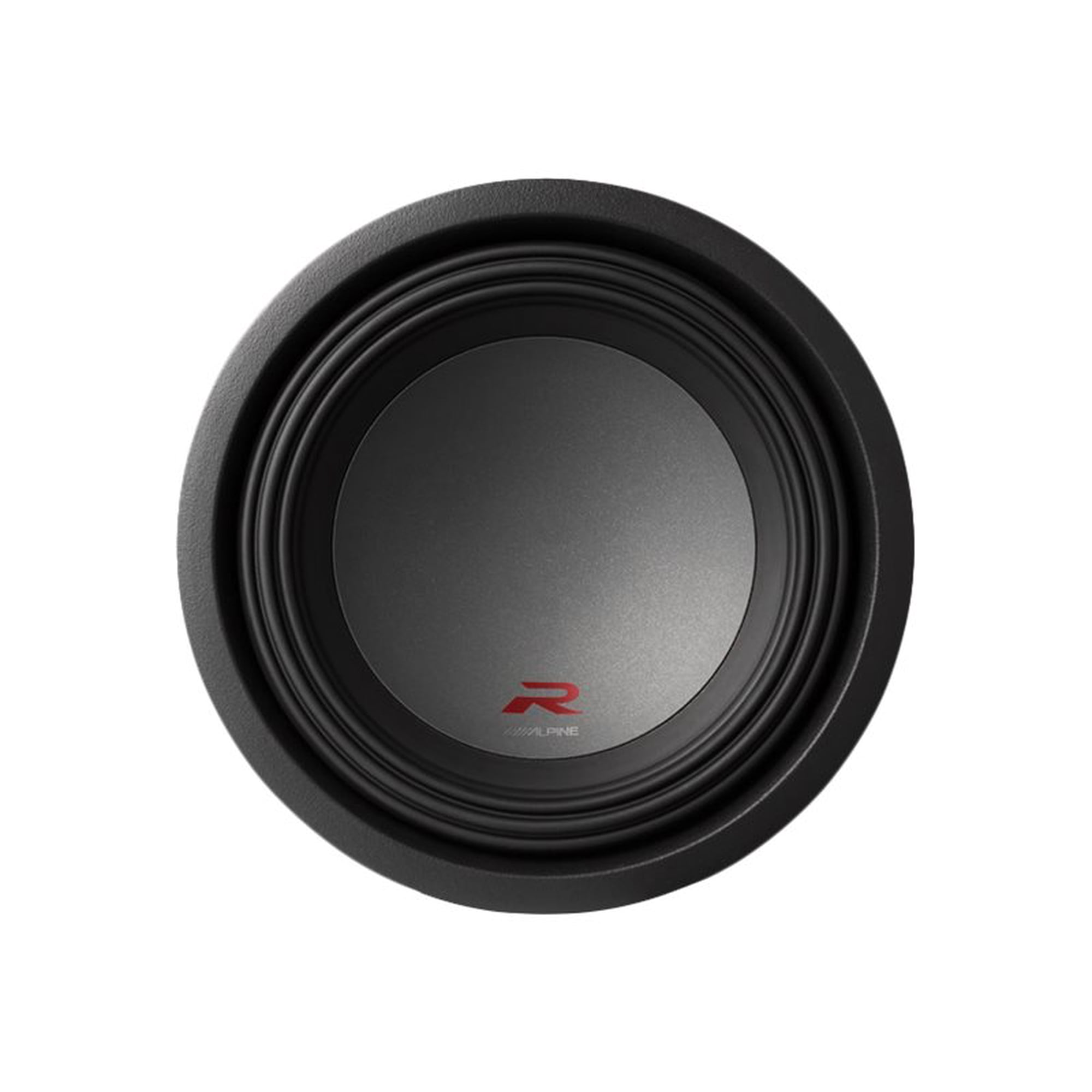 Alpine Type R 10 Inch 2250 Watt Max 2 Ohm Round Car Audio Subwoofer | R-W10D2