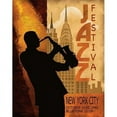 thumbnail image 2 of 1962 Jazz in  York Poster Print by Conrad Knutsen, 2 of 2