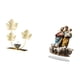 thumbnail image 5 of Figura decorativa de metal con flores y hojas, ideal para decorar , estantes y armarios. Material: hierro. Apta para regalar., 5 of 8