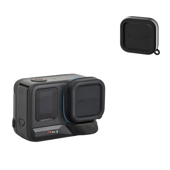 Silicone Lens Cap Lens Guard For Insta360 Ace Pro2 Sports Camera Lens Protective Cover Lens Cover Anti-Scratch Shockproof Protective Camera Cover Accessory