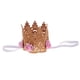 thumbnail image 4 of Tiaras de diadema de corona de flores Perfecl Rosa claro, 4 of 7