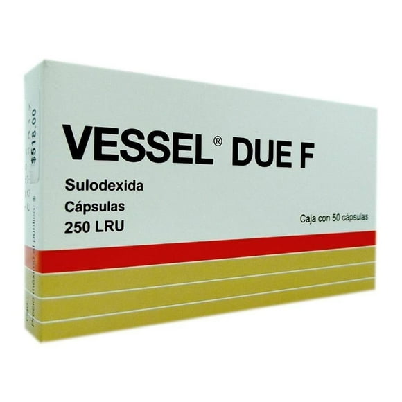 Vessel DUE F 250 LRU 50 cápsulas