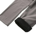 thumbnail image 5 of WTOBBY Men's Warm Fleece-Lined Ripstop Tactical Pants Waterproof Multi-Pocket Work Cargo Pants for Hiking Camping Fishing Construction Outdoor Zippered Men's Trousers,Khaki XL, 5 of 8