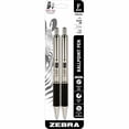 thumbnail image 2 of Bolígrafo Zebra Pen F-402 de acero inoxidable fino de 0,7 mm, 2 of 6