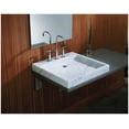 thumbnail image 2 of Kohler K-14408-4-BL Purist Bathroom Sink Faucet, Widespread High Lever Handles and High Gooseneck Spout, Matte Black, 2 of 7