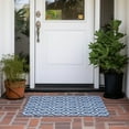 thumbnail image 6 of Addison Rugs Chantille Indoor/Outdoor Transitional Geometric Blue Washable Rectangle Rug, 1'8" x 2'6", 6 of 6