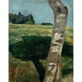 thumbnail image 2 of Paula Modersohn-Becker 15x18 Gold Ornate Wood Frame and Double Matted Museum Art Print Titled - Birch Trunk (circa 1902-1903), 2 of 4