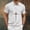 #352-White, variant on Ceisia Men's Short Sleeve Vintage Polo Shirt Fashion Print Waffle Knit Half Button Casual Soft Collared Everyday Top Gifts for Father White M