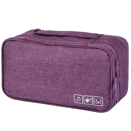 Travel Bra Underwaer Organizer Compact Lingerie Box Toiletry Bag  Organizer For Girls Gifts - Style 1