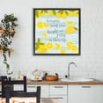 thumbnail image 3 of Stupell Industries Farmhouse Everyone Needs Bright & Zesty Black Floating Frame Canvas Art, 25 x 25, by Anna Quach, 3 of 8
