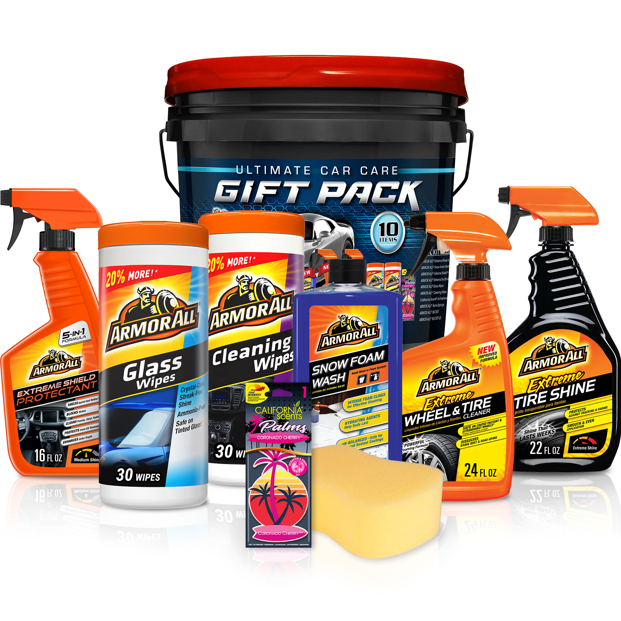 Armor All Ultimate Car Care Holiday Gift Bucket (10 Pieces) - image 2 of 10