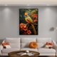 thumbnail image 2 of Hilo Algodón Ecológico Bordado Punto Cruz Pájaro Exótico Impreso 11CT 40x60cm, 2 of 9