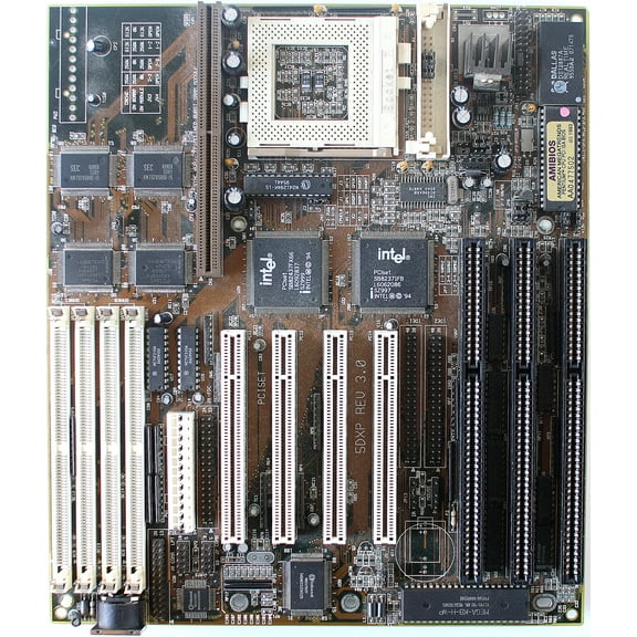 MOTHERBOARD 5DXP REV 3.0, SOCKET 7, 4X PCI, 3X ISA