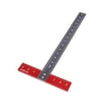 thumbnail image 3 of facefd T Square Ruler Aluminum Alloy Precise Angle for Art Framing DIY 170Mmx85mm, 3 of 9