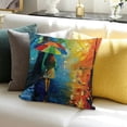 thumbnail image 3 of SHANXI Throw Pillow Covers Fall Yellow Print Cushion Cover Soft Pillow Cases for Home Sofa Bed Chair Car Office Decorative 18x18in, 3 of 5