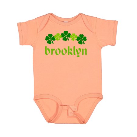 

Inktastic Brooklyn New York Irish Gift Baby Boy or Baby Girl Bodysuit