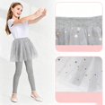 thumbnail image 7 of EnJoCho Girls 2 In 1 Skirted Leggings High Waist Color Stretchy Pants Cute Skirt Overlay Bottoms Designed For Daily Casual Wear Stage Performance Kids Dressy Outfit, 7 of 7