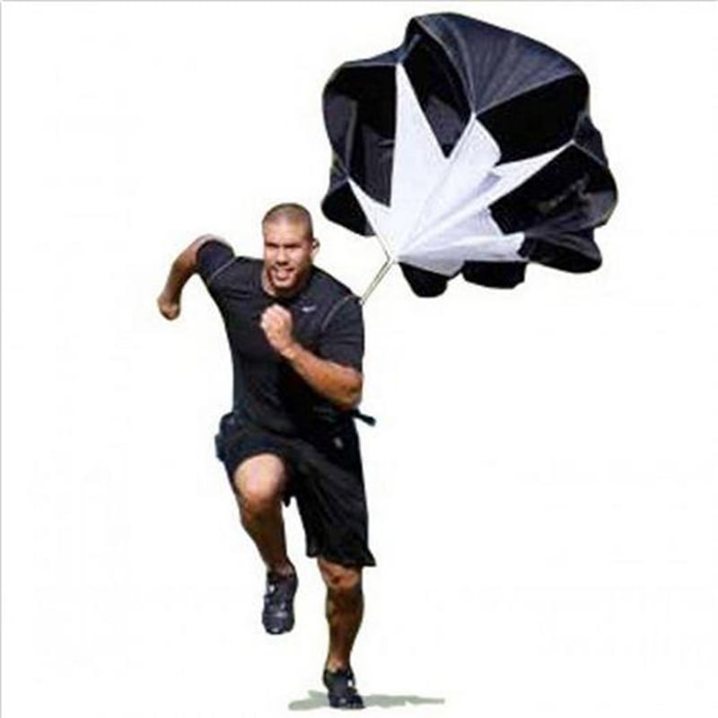 56" inch Speed Training Resistance Parachute Chute Power for Sports Exercise 