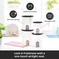 thumbnail image 4 of Bote de almacenamiento de alimentos Tupperware One Touch Reminder de 4 litros, juego de 4, 4 of 7