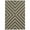 Gray, variant on Sphinx Riviera Indoor/Outdoor Area Rug 4589A Outdoor Blue Lines Chevron 7' 10" x 7' 10" Round