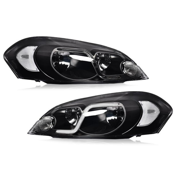 G-Plus LED DRL Headlights Fit for 2007-2013 Chevy Silverado 1500/2007