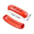 thumbnail image 3 of Silicone Pot Handle Covers, Heat Resistant Pot Holder Sleeves For Kitchen Cookware, Red 2-Pack - Non-Slip Grip, Safe For Hot Pots And Pans, Ideal For Home Cooking, Baking,, 3 of 4