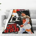 thumbnail image 3 of Jey USO Wrestler Throw Blanket Convenient Air Conditioner Blanket Blankets for All Seasons Classic Blankets for Hotel for Travel, 3 of 7