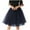 Navy, variant on Taqqpue Women's Petticoat Skirts Tulle Underskirts Puffy Chiffon Half Slips Fluffy Ballet Dress Tiered Swing Beach Skirts for Women