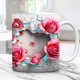 thumbnail image 3 of Regalos para Parejas Día de San Valentín Rosa Roja Familia Taza de Café Regalo para Parejas Día de San Valentín Regalos para Parejas, 3 of 7
