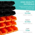 thumbnail image 5 of Best Choice Products 38x21.25in 44-Piece Wall Mounted Garage Storage Rack, Tool Organizer w/ 110lb Capacity, 5 of 6