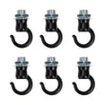 thumbnail image 1 of Miangastore Anchor Hook Black 6Pcs 0.9In, 1 of 8