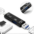 thumbnail image 5 of Lector de tarjetas de memoria OTG multifunción 5 en 1 USB 2.0 tipo C/USB/Micro USB/TF/SD, accesorios para teléfonos móviles, 5 of 5