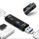 thumbnail image 5 of Lector de tarjetas de memoria OTG multifunción 5 en 1 USB 2.0 tipo C/USB/Micro USB/TF/SD, accesorios para teléfonos móviles, 5 of 5