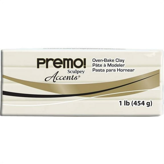 Polyform Premo Polymer Clay 1lb White Translucent