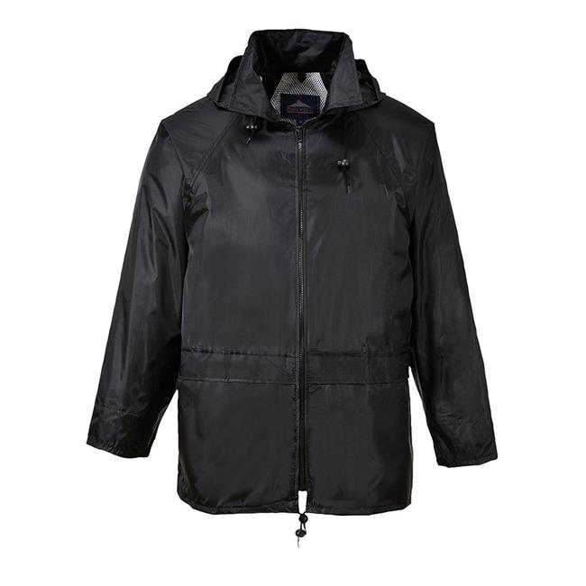 Classic Rain Jacket\u0026#44; Black\u0026#44; 4X 