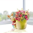 thumbnail image 6 of Creative Cartoon Rabbit Flower Pot Mini Resin Bunny Planter Succulent Container Home Garden Desktop Decor, 6 of 8