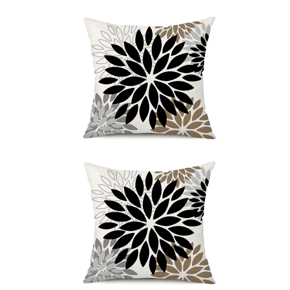 AUQ Throw Pillow,Stain-Resistant Linen Pillow Covers,Custom Graphic Pillow,Hidden Closure Throw Pillow