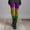 Purple, variant on Outfmvch mardi gras pants for women leggings for women mardi gras pants Women Mardi G R As Party Costume Stretchy Leggings Tights For Party Costume Army Green L