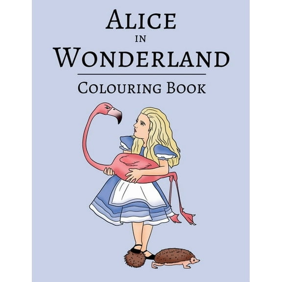 Alice in Wonderland Colouring book, (Paperback)