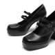 thumbnail image 5 of Tacones Plataforma Mary Jane para Mujer DREAM PAIRS en PU Negro, 5 of 8