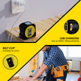 thumbnail image 5 of Digital Tape:Askmuse 16ft 2-In-1 Laser Tape, Measuring Tape Almighty, 164ft Infrared Laser Tape Measure Type-C, LCD Diaplay with White Backlight, m/in/ft, Distance/Area/Pythagorean/Volume Measurement, 5 of 7