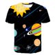 thumbnail image 1 of Universe Planet Space Galaxy 3D T-shirt Men Women Children T shirt 3D Print Star Sky Cool Tees Boy Girl Fashion Streetwear Tops11T Gong Bohan LED, 1 of 2
